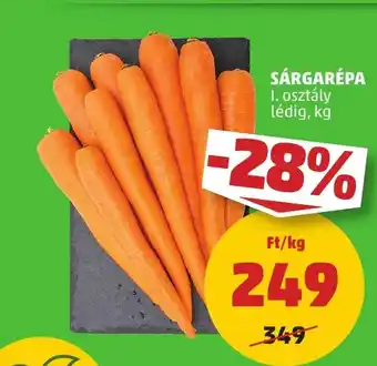 PENNY SÁRGARÉPA 1 kg ajánlat