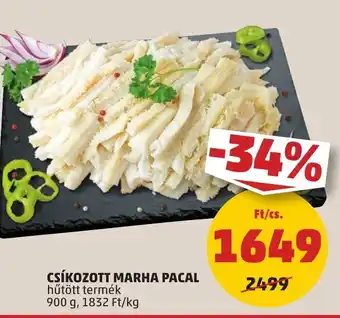 CSÍKOZOTT MARHA PACAL 900 g