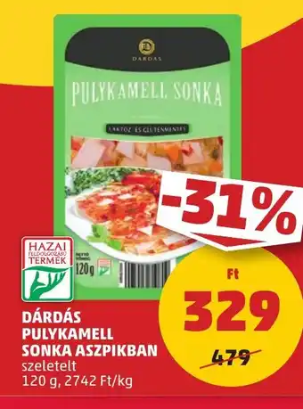 PENNY DÁRDÁS PULYKAMELL SONKA ASZPIKBAN 120 g ajánlat