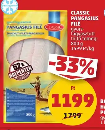 PENNY CLASSIC PANGASIUS FILÉ 800 g ajánlat
