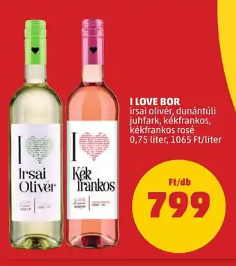 PENNY I LOVE BOR 0,75 l ajánlat