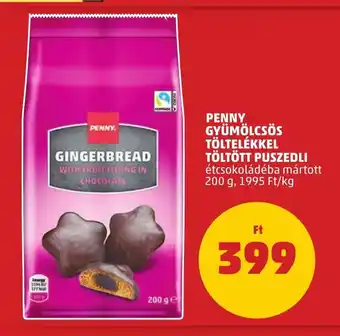 PENNY PENNY GYÜMÖLCSÖS TÖLTELÉKKEL TÖLTÖTT PUSZEDLI 200 g ajánlat