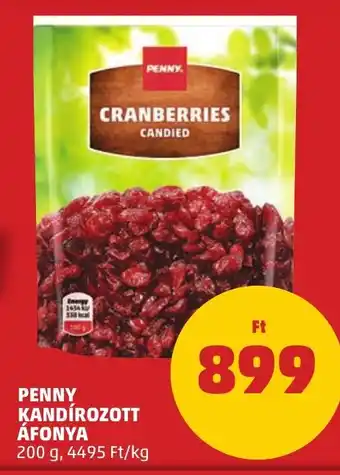 PENNY PENNY KANDÍROZOTT ÁFONYA 200 g ajánlat