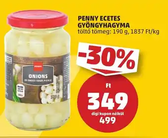 PENNY ECETES GYÖNGYHAGYMA 190 g