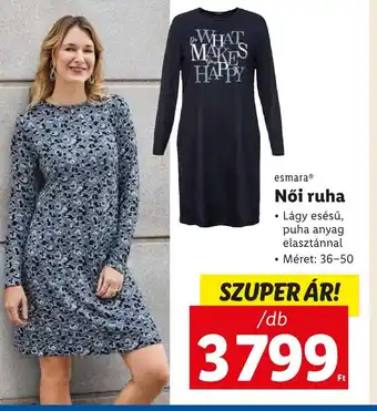 Lidl esmara Női ruha 1 db ajánlat