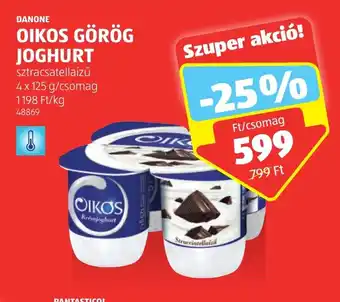 ALDI DANONE OIKOS GÖRÖG JOGHURT 4 x 125 g ajánlat
