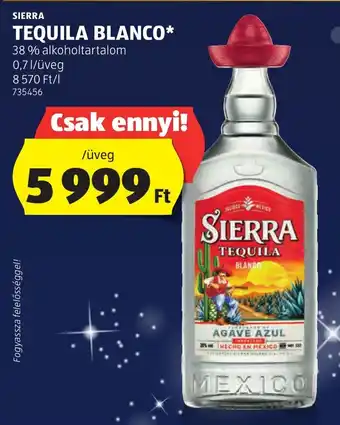 SIERRA TEQUILA BLANCO 0,7 l
