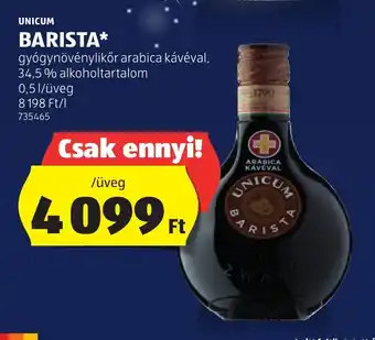 UNICUM BARISTA 0,5 l
