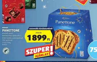 ALDI MONARC PANETTONE 750 g ajánlat