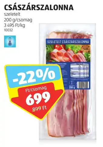 ALDI CSÁSZÁRSZALONNA 200g ajánlat