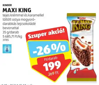 ALDI KINDER MAXI KING 35g ajánlat
