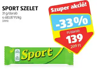 ALDI SPORT SZELET 31 g/darab ajánlat