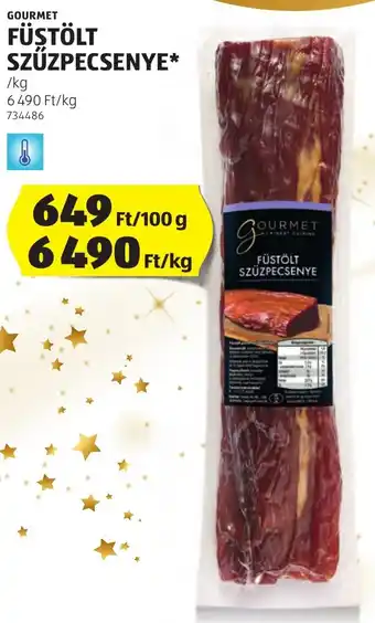 ALDI GOURMET FÜSTÖLT SZŰZPECSENYE 100g ajánlat