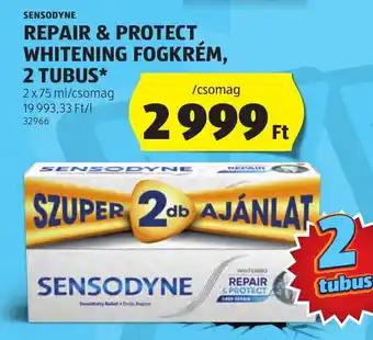 SENSODYNE REPAIR PROTECT WHITENING FOGKRÉM 2 TUBUS 2x75ml