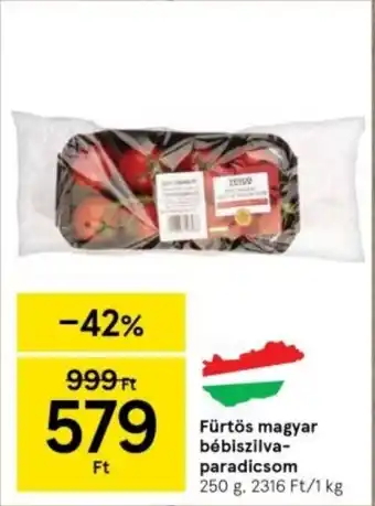 Tesco Fürtös magyar bébiszilva paradicsom 250 g ajánlat