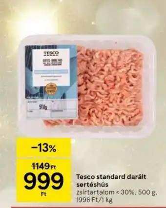 Tesco Tesco standard darált sertéshús 500g ajánlat
