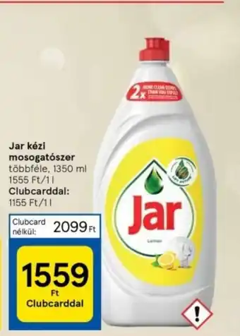 Tesco Jar kézi mosogatószer 1350 ml ajánlat