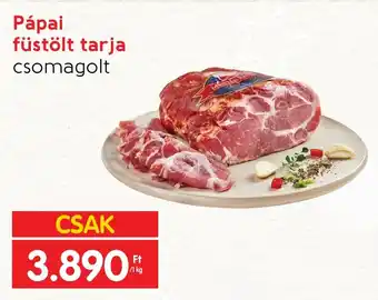 Spar Pápai füstölt tarja 1kg ajánlat