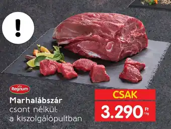 Spar Regnum Marhalábszár 1 kg ajánlat