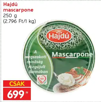 Spar Hajdú mascarpone 250 g ajánlat