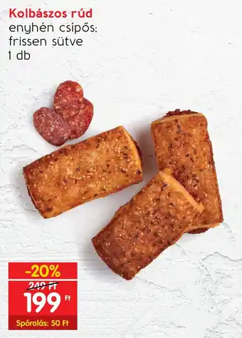 Spar Kolbászos rúd 1 db ajánlat