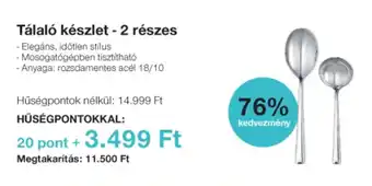 Spar Tálaló készlet - 2 részes ajánlat