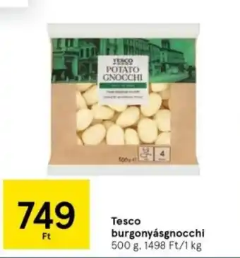 Tesco Tesco burgonyásgnocchi 500 g ajánlat