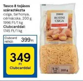 Tesco Tesco 8 tojásos száraztészta 200 g ajánlat