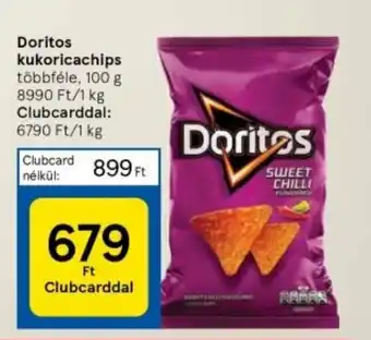 Tesco Doritos kukoricachips 100 g ajánlat