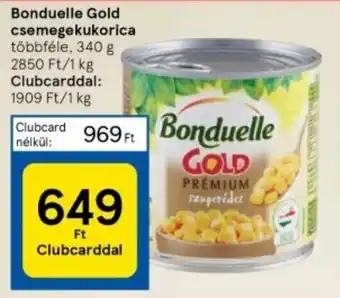 Tesco Bonduelle Gold csemegekukorica 340 g ajánlat