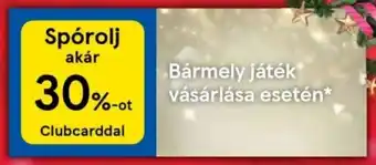 Tesco Bármely játék vásárlása esetén ajánlat