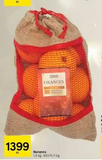 Tesco Narancs 1,5 kg ajánlat