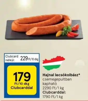 Tesco Hajnal lecsókolbász 10 dkg ajánlat