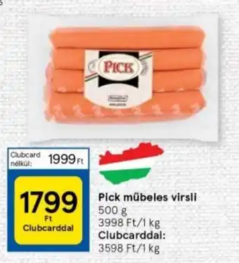Tesco Pick műbeles virsli 500 g ajánlat