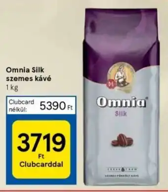 Omnia Silk szemes kávé 1 kg