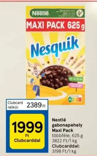 Tesco Nestlé gabonapehely Maxi Pack 625 g ajánlat