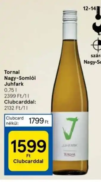 Tornai Nagy-Somlói Juhfark 0,75 l