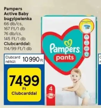 Pampers Active Baby bugyipelenka 66 / 76 db