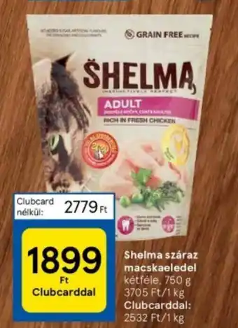 Tesco Shelma száraz macskaeledel 750 g ajánlat
