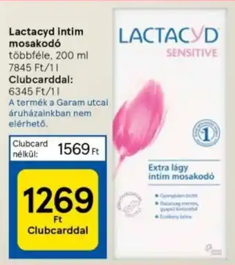 Lactacyd intim mosakodó 200 ml