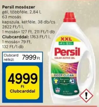 Tesco Persil mosószer 2,84 l / 38 db ajánlat