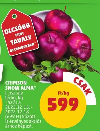 PENNY CRIMSON SNOW ALMA 1 kg ajánlat