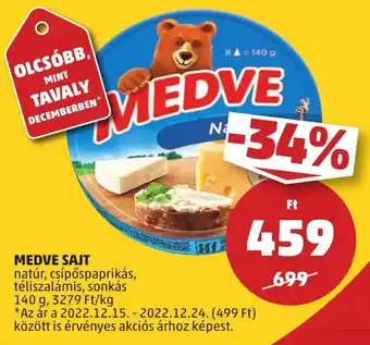 PENNY MEDVE SAJT 140 g ajánlat