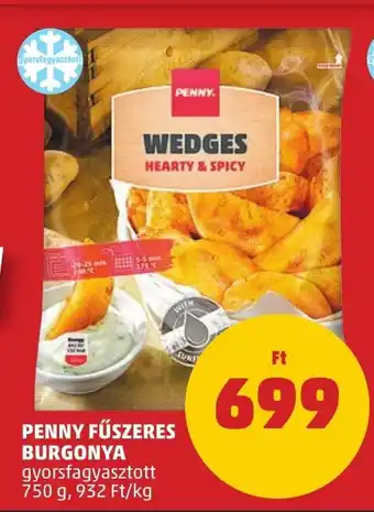 PENNY PENNY FŰSZERES BURGONYA 750 g ajánlat