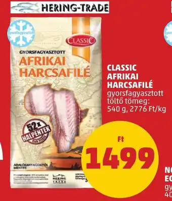 PENNY CLASSIC AFRIKAI HARCSAFILÉ 540 g ajánlat