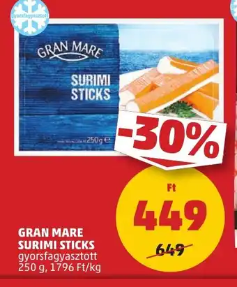 PENNY GRAN MARE SURIMI STICKS 250 g ajánlat