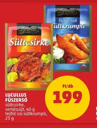 PENNY LUCULLUS FŰSZERSÓ 40 / 25 g ajánlat