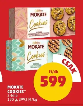 PENNY MOKATE COOKIES 150 g ajánlat