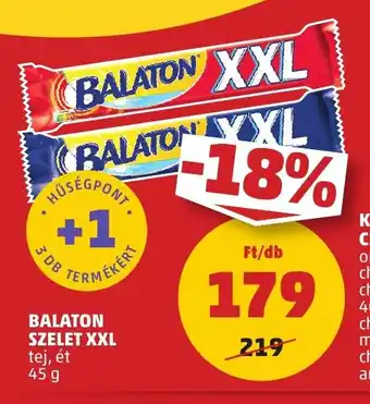 PENNY BALATON SZELET XXL 45 g ajánlat