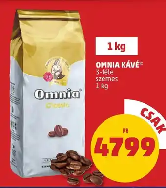 PENNY OMNIA KÁVÉ 1 kg ajánlat